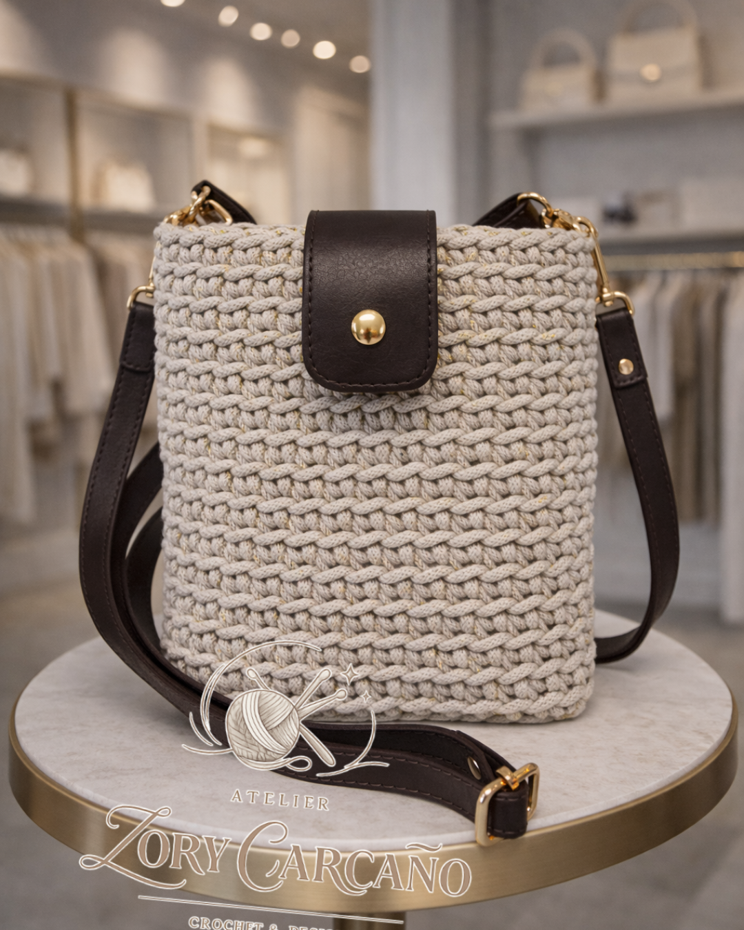 Cartera En Crochet - Gretchen