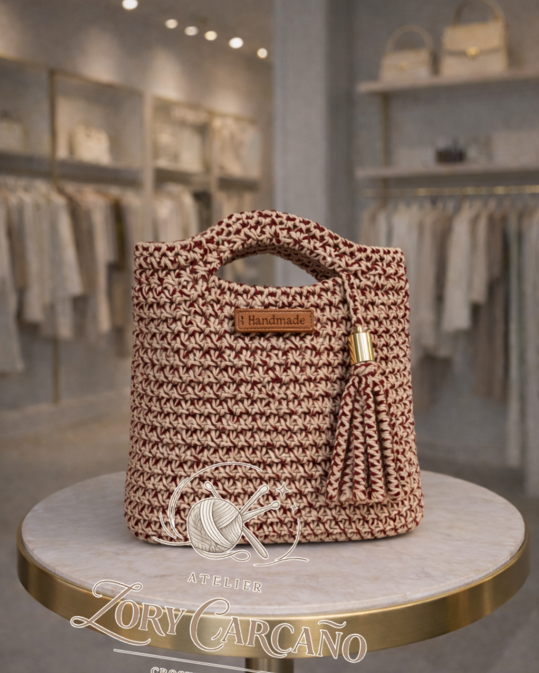 Cartera En Crochet - Noely
