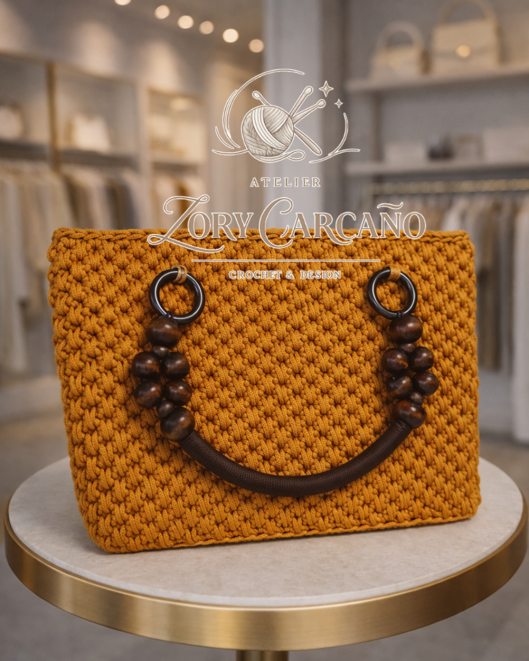 Cartera En Crochet - Soleil